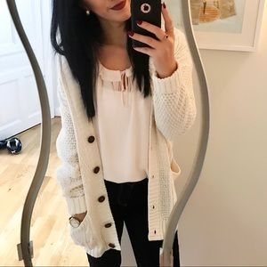 Button down cardigan
